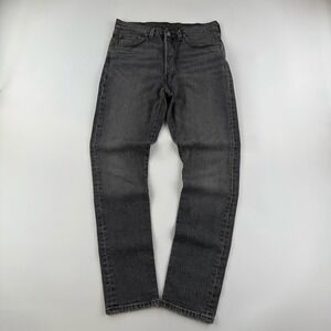 Levi's 501 S Jeans Mens 30x30 Gray Skinny Leg Button Fly Denim Pockets